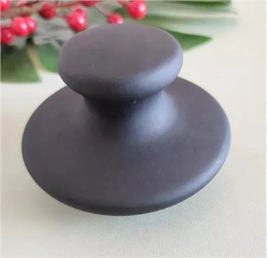 Siyah Mantar Şekilli Bianstone Gua Sha Masaj Aleti