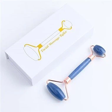 Mavi Aventurin Yeşim Rulo Masaj Aleti