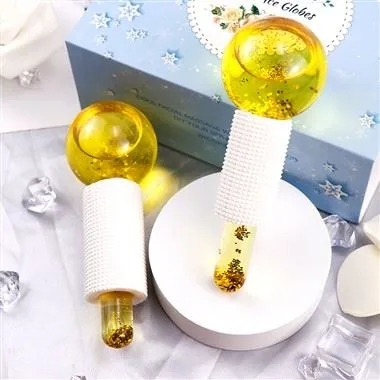 Yüz boyun göz çemberi için altın soğutma küresi