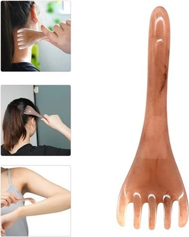 Reçine kafa derisi masajı