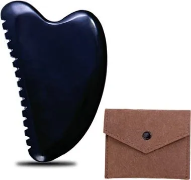 Kalp Tarak Bian Stone Gua Sha Kazıma Masaj Aletleri