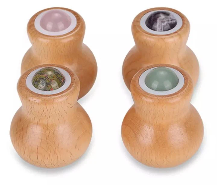 Ahşap kabak guasha masaj topu