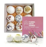 Kurutulmuş çiçek banyosu bombası