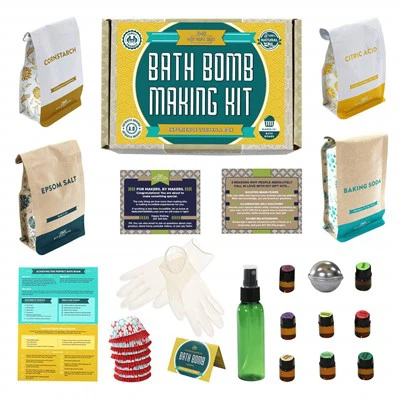 Yetişkinler için banyo bombası yapım kiti